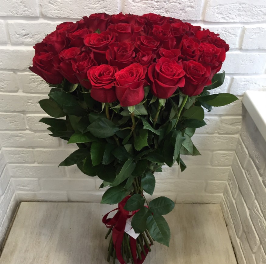 Букет Красные розы Гран При в Раздолинск