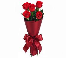 Букет 5 Красных роз Эдлесс Лав в Раздолинск