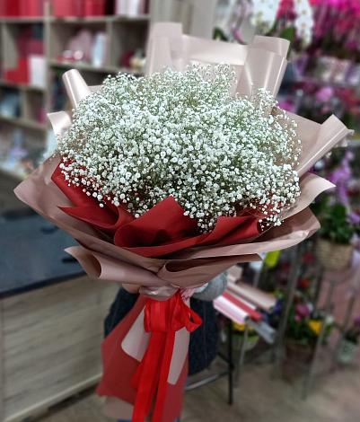 Букет цветов из: Гипсофила в Раздолинск