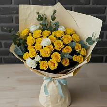 Букет цветов из:  Розы #REPLACE_PRED# Раздолинск