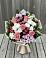 Букет цветов из: Альстромерии, Гвоздики, Розы и Хризантемы в Раздолинск