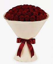 Букет 101 Бордовая роза Блэк Бакарра в Раздолинск