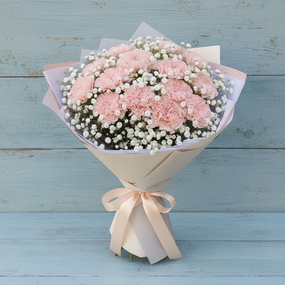 Букет цветов из: Гвоздики в Раздолинск