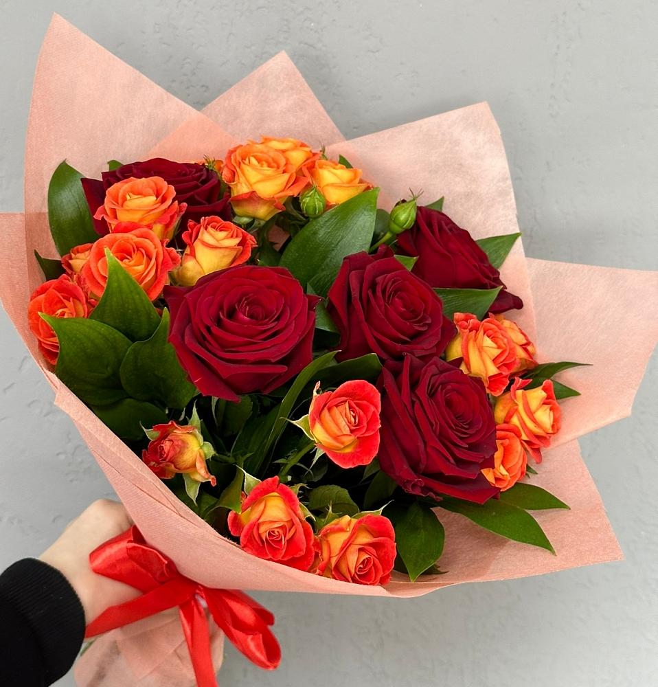 Букет Любовь и восторг в Раздолинск