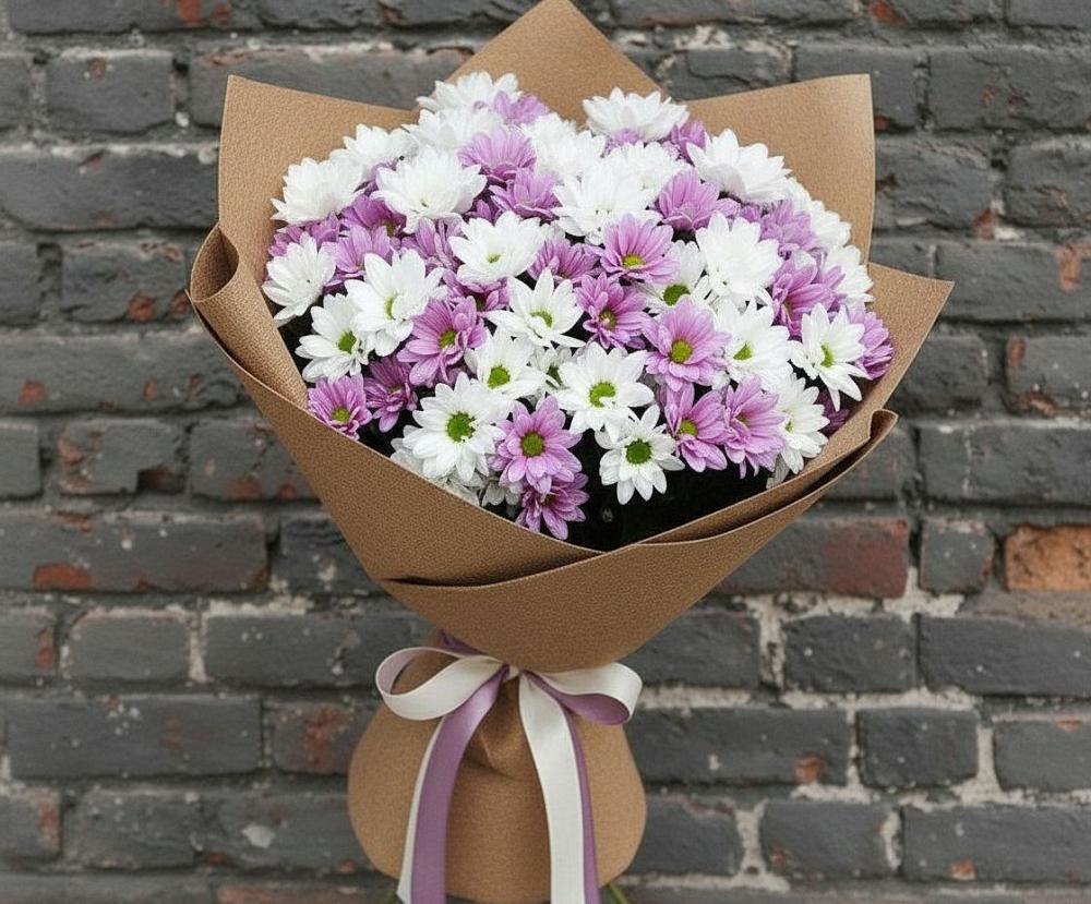 Букет цветов из: Хризантемы в Раздолинск