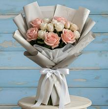 Букет цветов из:  Розы #REPLACE_PRED# Раздолинск