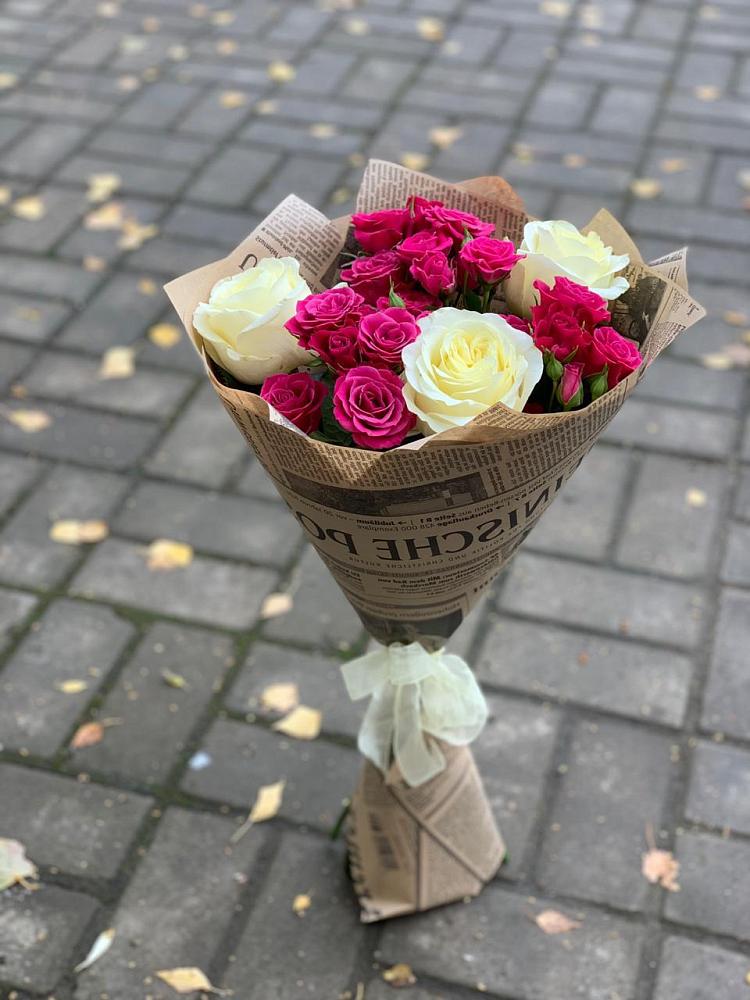 Букет цветов из: Розы в Раздолинск